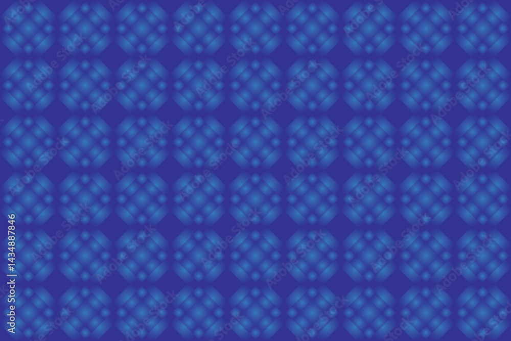 Abstract geometric pattern square shape gradient blue color spot effect design banner. Abstract geometric pattern square shape gradient blue color spot effect design banner.