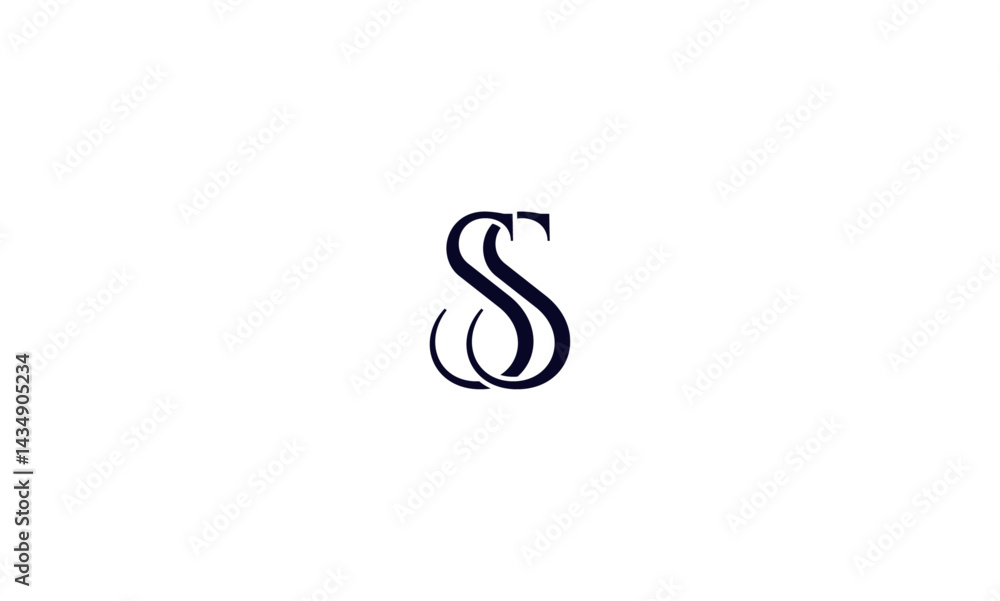SS initial letter monogram logo SS initial letter monogram logo