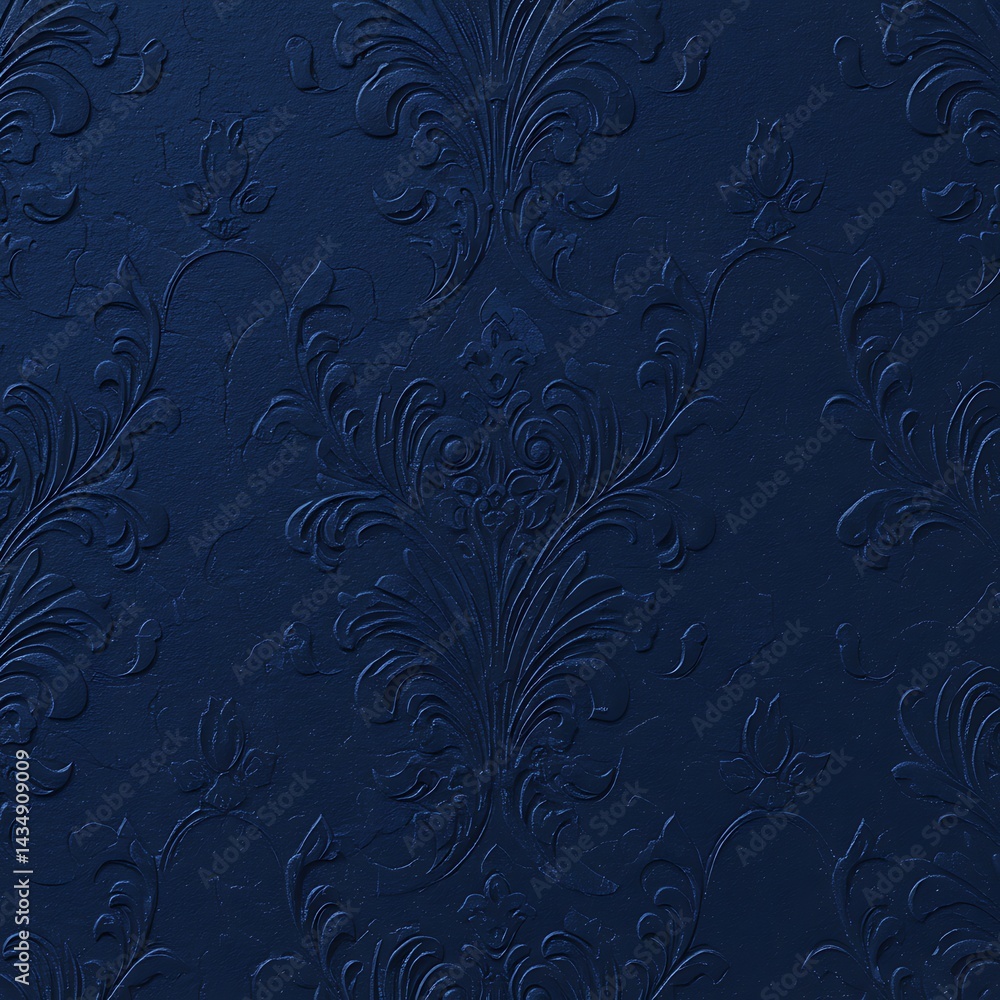 Embossed Midnight Bloom: A Textural Deep Dive AI Generated Embossed Midnight Bloom: A Textural Deep Dive AI Generated
