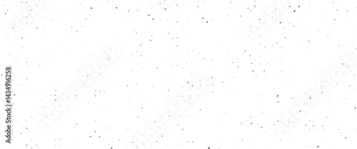 Vector dust film grain dot white paper noise texture with distress effect.