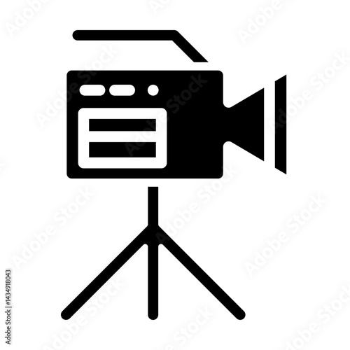 videographer Solid icon