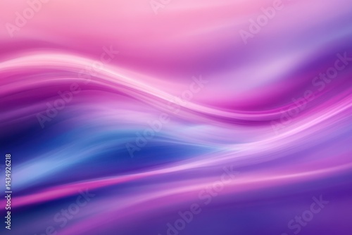 Abstract flowing gradient with purple and pink color combination background