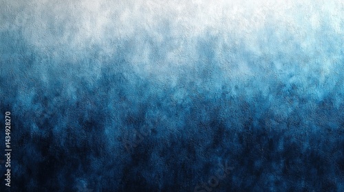 Abstract gradient background, deep blue tones transitioning to light gray