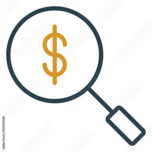 Search Money Icon