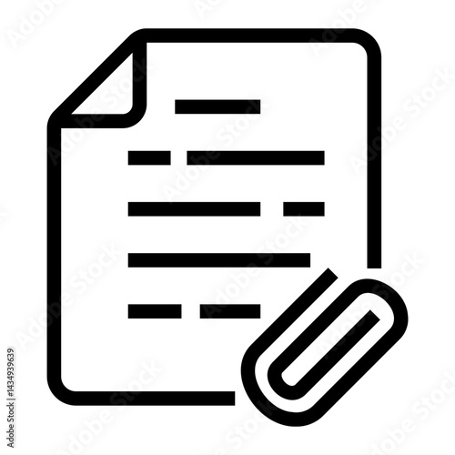 files Line Icon