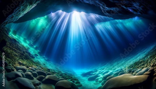 Subaqueous Glow Earths Heart