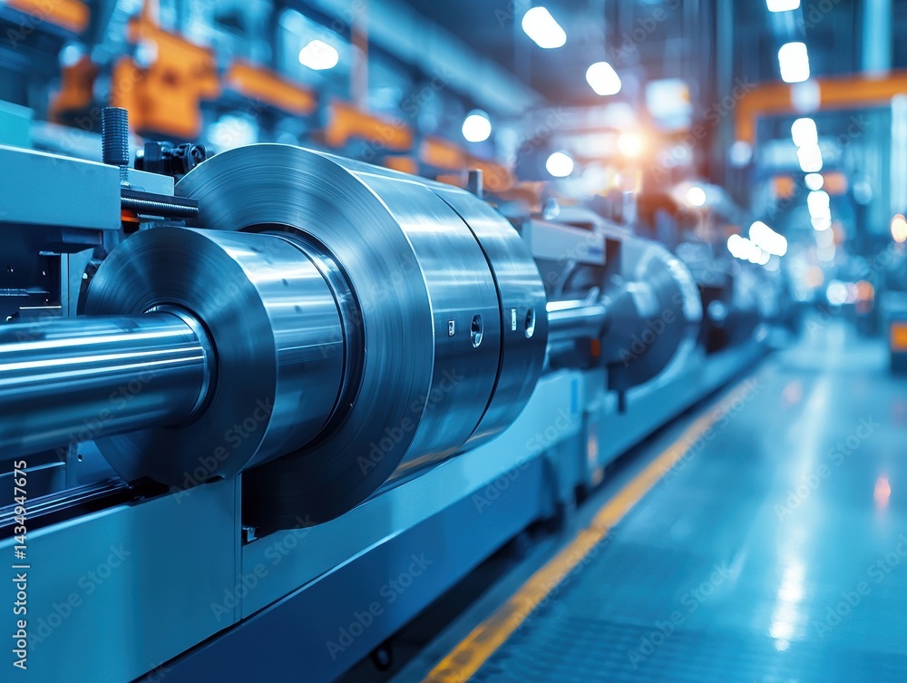 Fototapeta premium Advanced Manufacturing Machinery for Industrial Efficiency