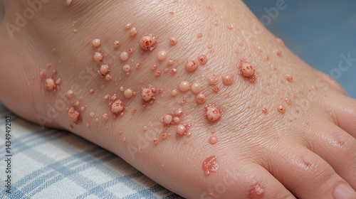 Warts and verrucas are skin growths caused by the human papillomavirus (HPV). Related conditions include plantar warts, genital warts, and common warts. HPV can also lead to cervical,other cancers
