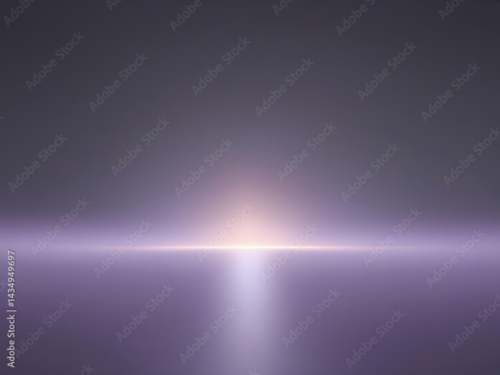 Obraz premium Mesmerizing Purple Horizon with Radiant Light Burst – Futuristic Abstract Background 