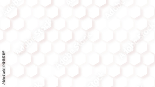 Hexagon Beehive honeycomb pattern wall black and white, Minimalistic Hexagon Seamless Pattern. Geometric Graphic Design Background. 