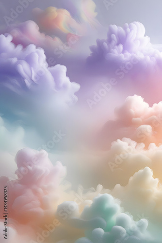 Wallpaper Mural Serene High-Resolution Portrait Background with Soft Lighting and Pastel Tones
 Torontodigital.ca