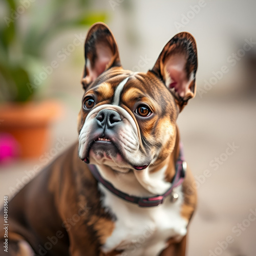 french bulldog, bicolor french bulldog or  moshe french bulldog