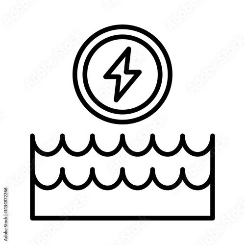 Hydroelectric Energy icon