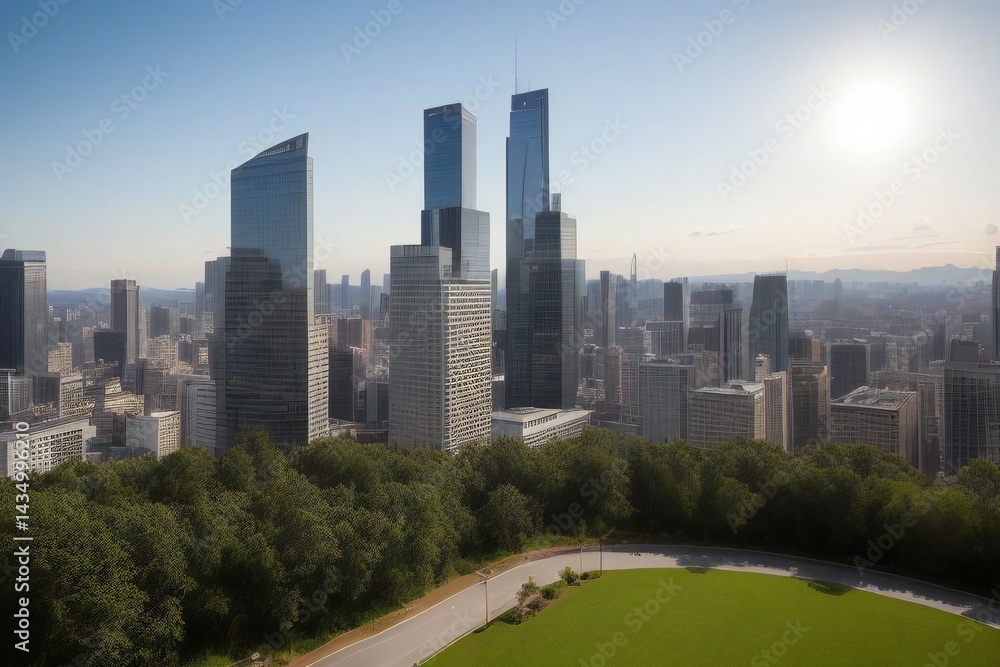 Fototapeta premium skyscrapers