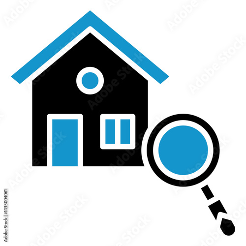 Home Inspection Icon Element For Design