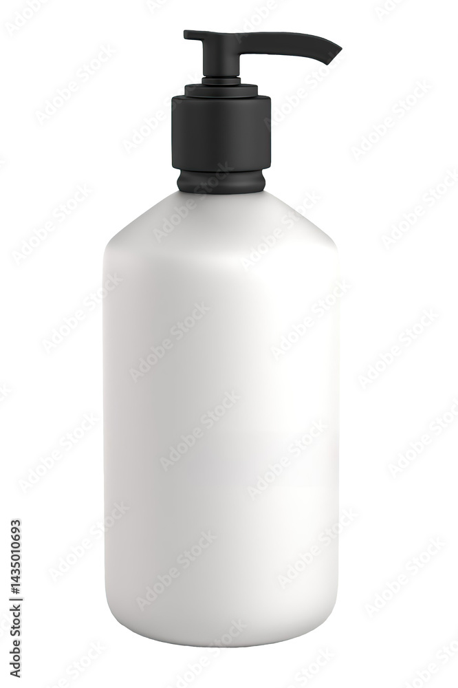 Fototapeta premium white plastic bottle