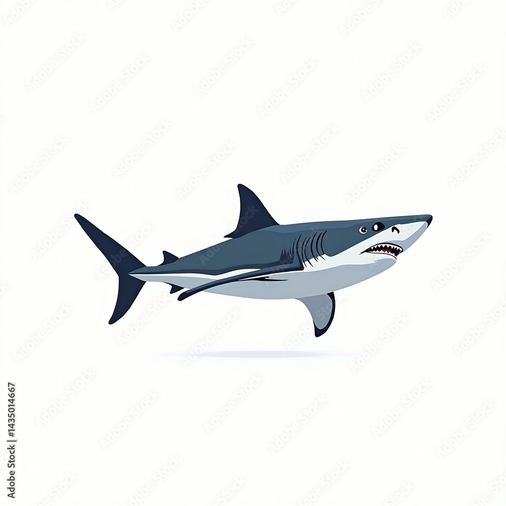 Obraz premium great white shark