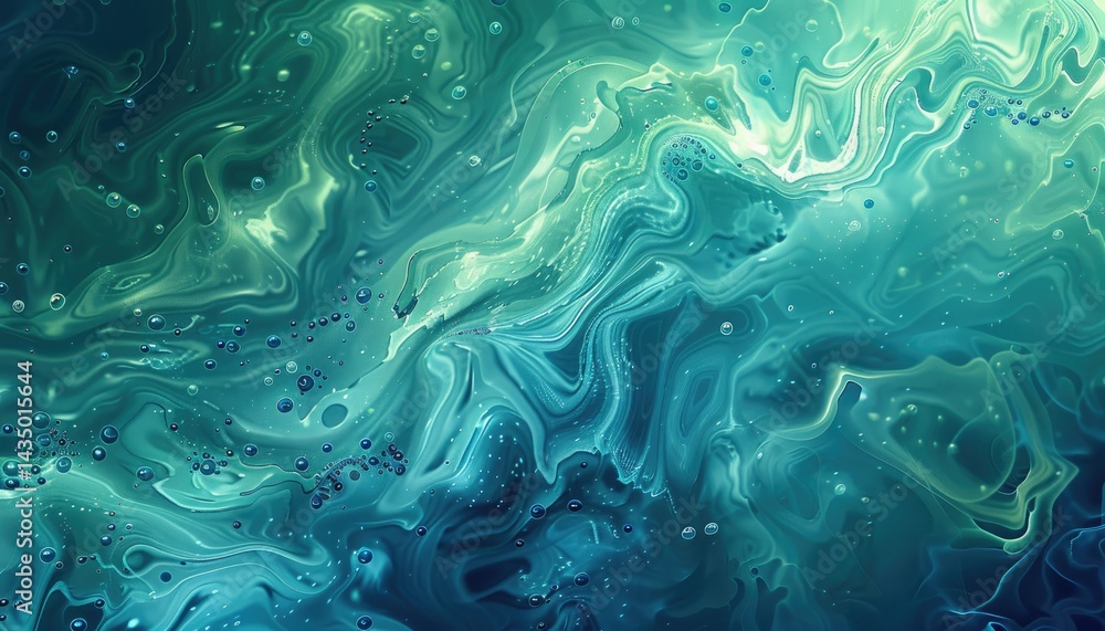 Abstract underwater blue color liquid wave flow express energetic surface. Seamless texture of vividness curve swirling convey sense of harmony and water scene perfect for effect and graphic. AIG61. Abstract underwater blue color liquid wave flow express energetic surface. Seamless texture of vividness curve swirling convey sense of harmony and water scene perfect for effect and graphic. AIG61.