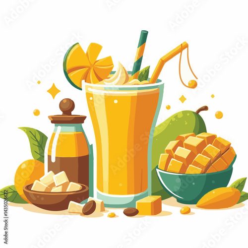 fresh, mango, healthy, fruit, cocktail, lassi, smoothie, vegetarian, summer, tropical, yellow, blended, shake, drink, lassie, background, indian, exotic, dessert, cold, yoghurt, glass, food, freshness