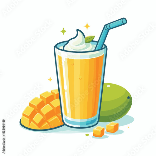 fresh, mango, healthy, fruit, cocktail, lassi, smoothie, vegetarian, summer, tropical, yellow, blended, shake, drink, lassie, background, indian, exotic, dessert, cold, yoghurt, glass, food, freshness