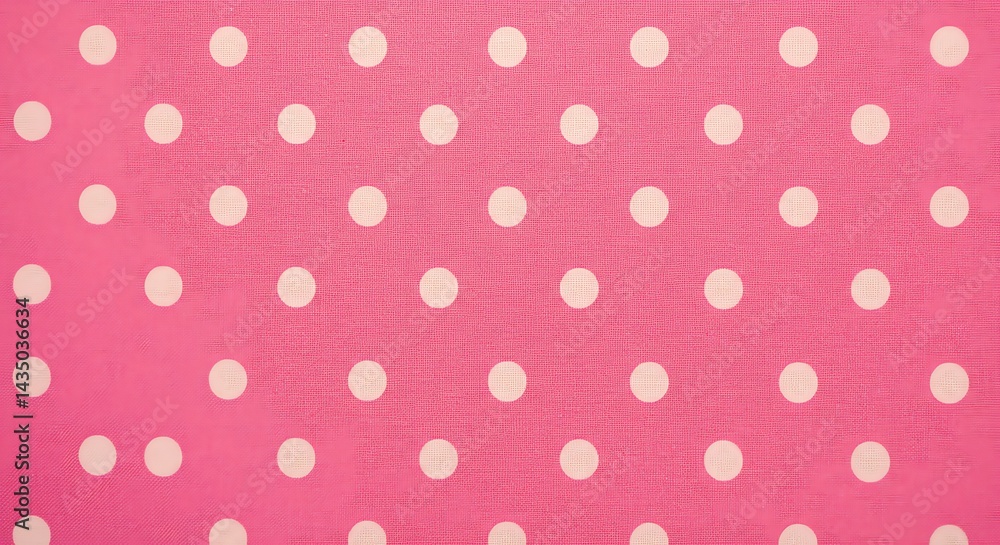 Pink Polka Dot Dream AI Generated Pink Polka Dot Dream AI Generated