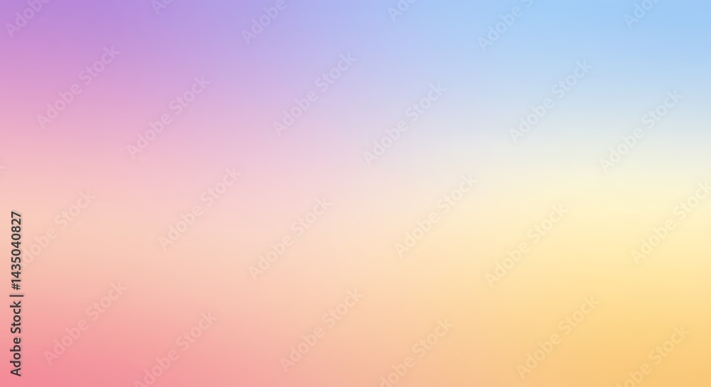 Obraz premium Pastel Dawn AI Generated