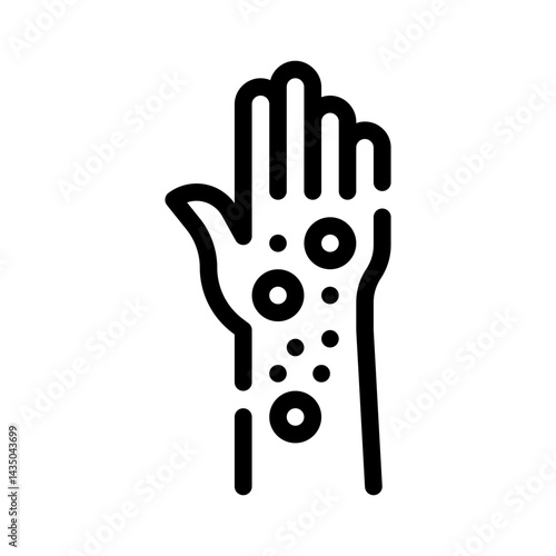 rash line icon