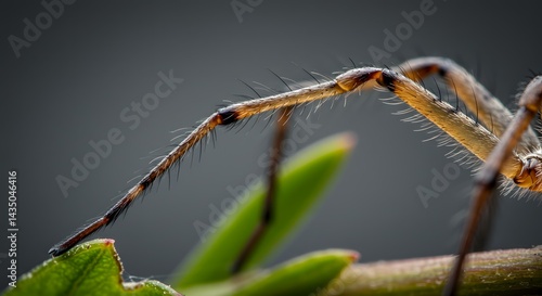 Wallpaper Mural Extreme Close-up of Spider Leg Detailed Macro Photography Revealing the Intricate Hairs and Structure of an Arachnid's Appendage Torontodigital.ca