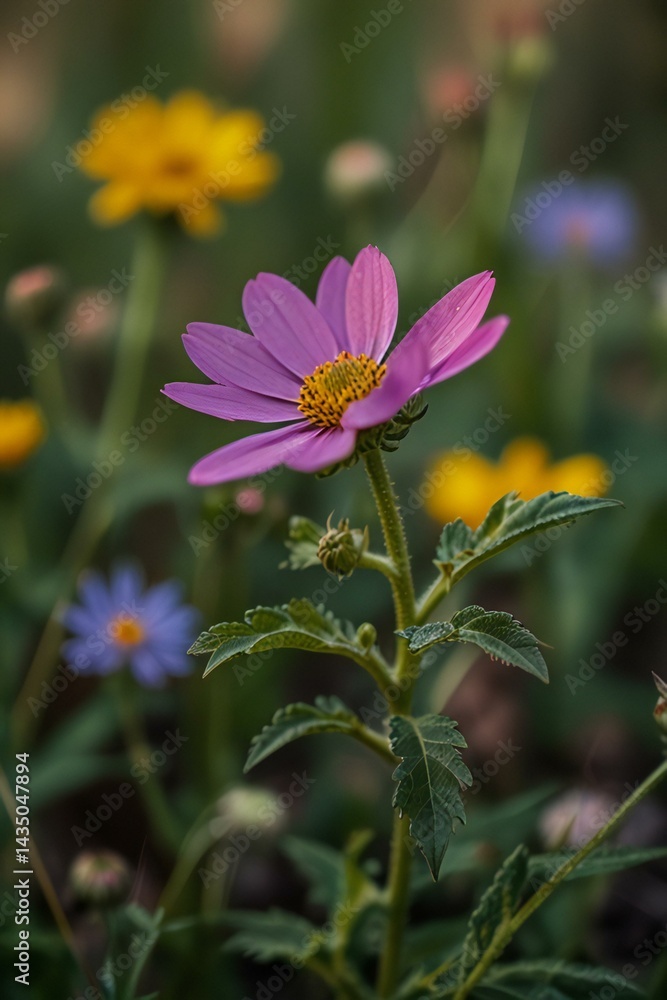 pink flower in the garden pink flower in the garden