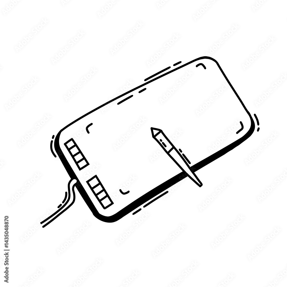 Pen tablet element Pen tablet element
