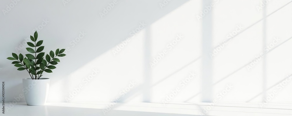 Minimalist white wall with subtle grid pattern, clean, design Minimalist white wall with subtle grid pattern, clean, design