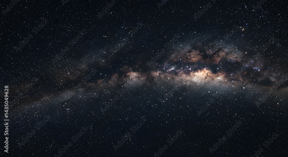 Majestic Milky Way Galaxy A Breathtaking Celestial Panorama Majestic Milky Way Galaxy A Breathtaking Celestial Panorama