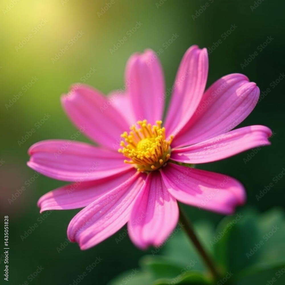Pink petals on plant inflorescence in soft focus, soft, springtime Pink petals on plant inflorescence in soft focus, soft, springtime