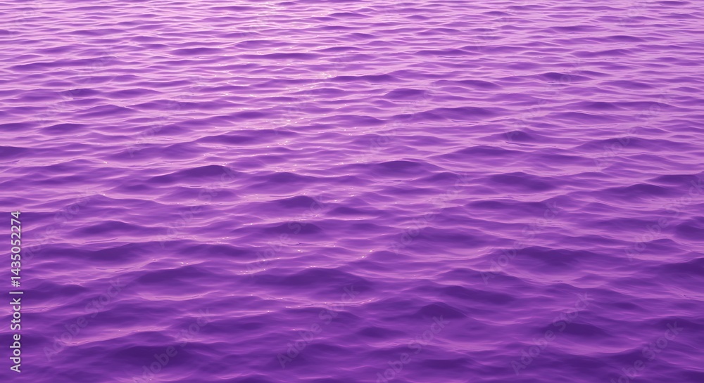 Obraz premium Amethyst Tide AI Generated