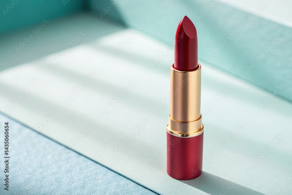 Scarlet toned Scene, Close-up of a scarlet lipstick smear creating a vibrant ruby-red theme background. Scarlet toned Scene, Close-up of a scarlet lipstick smear creating a vibrant ruby-red theme background.