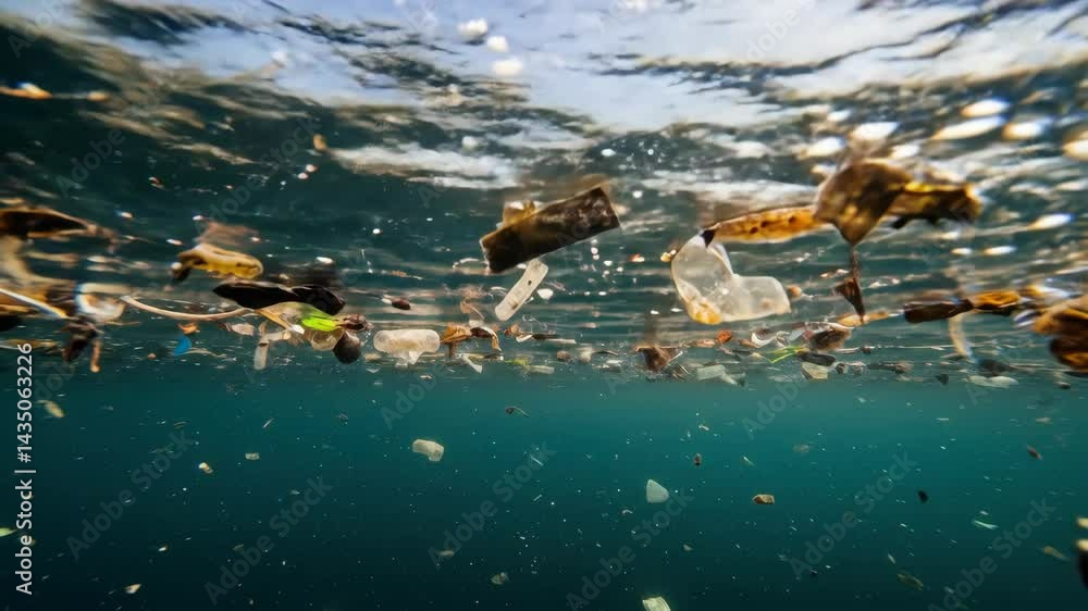 Plastic Waste in Ocean Plastic Waste in Ocean