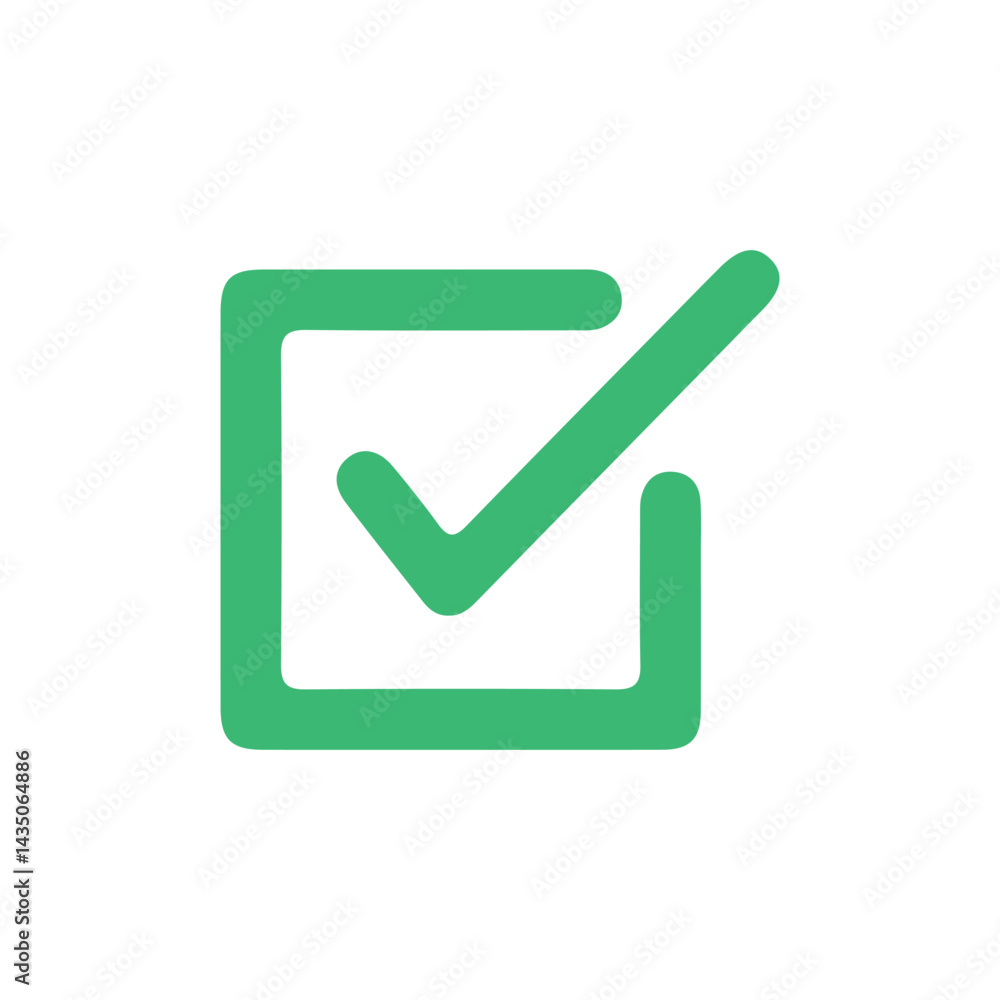 Check box icon with correct, accept checkmark icons, tick box checked. Vector Illustration eps 10 Check box icon with correct, accept checkmark icons, tick box checked. Vector Illustration eps 10
