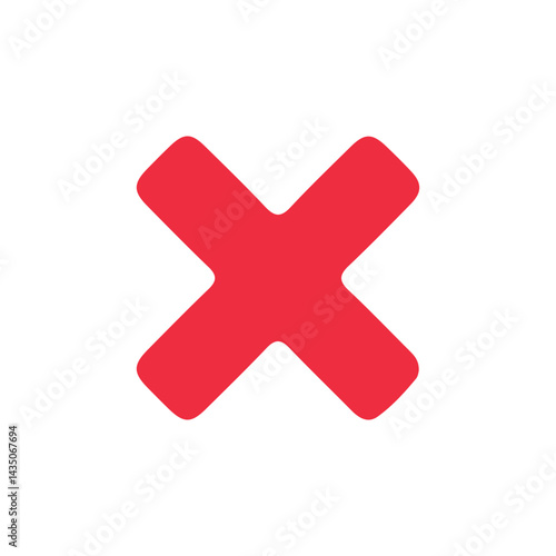 red cross mark
