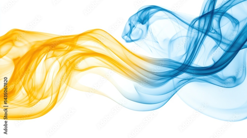 Abstract swirling smoke, vibrant colors, dynamic movement Abstract swirling smoke, vibrant colors, dynamic movement