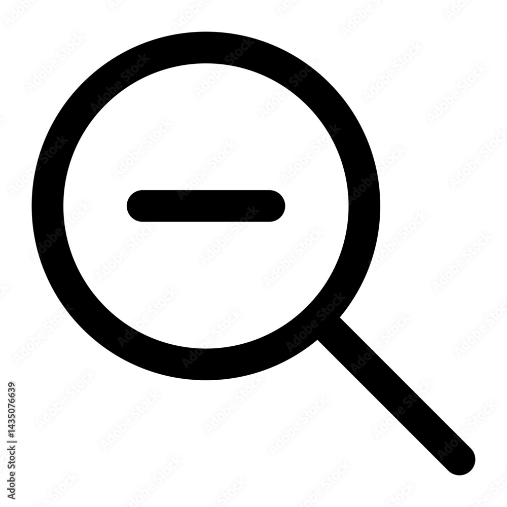 zoom out line icon zoom out line icon