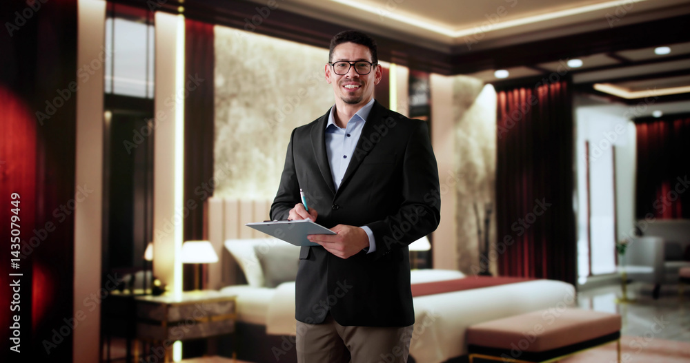 Hotel Manager In The Room