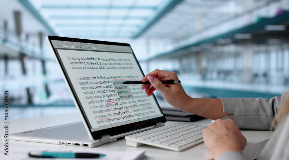 Editing Experts Meticulously Review And Correct Grammatical Errors