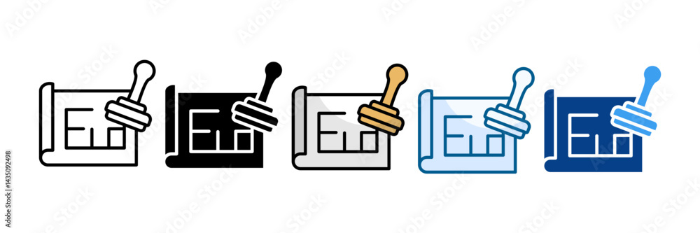 Blueprint Icon Set Multiple Style Collection Blueprint Icon Set Multiple Style Collection