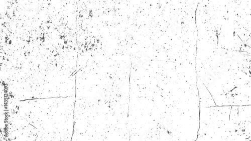 Distressed overlay texture. Grunge background. Dirty monochrome pattern of the old worn surface. Vintage worn pattern. The surface is covered with scratches.	