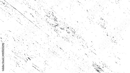 Distressed overlay texture. Grunge background. Dirty monochrome pattern of the old worn surface. Vintage worn pattern. The surface is covered with scratches.	