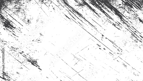 Rough, dirty, grainy design. Vintage grunge paper texture. Scratched or cracked vector illustration.