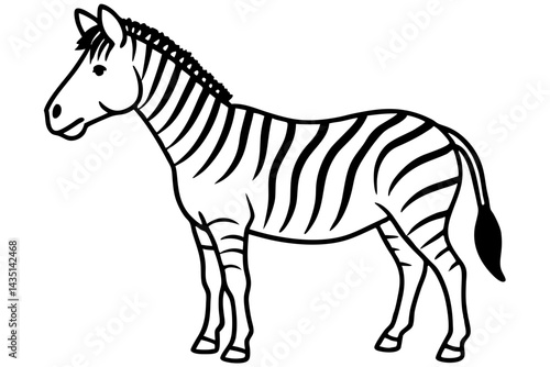 Wild Zebra Ink Lines