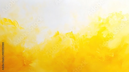 Abstract yellow liquid swirling
