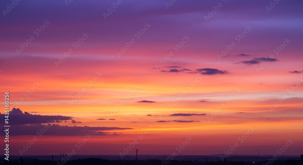 Fototapeta premium Crimson Hush AI Generated