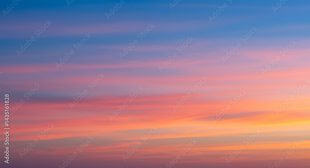 Fototapeta premium Whispers of Sunset AI Generated